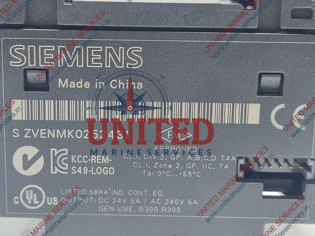 SIEMENS 6ED1 055 1FB00 0BA1 EXPANSION MODULE DM8 230R United Marine