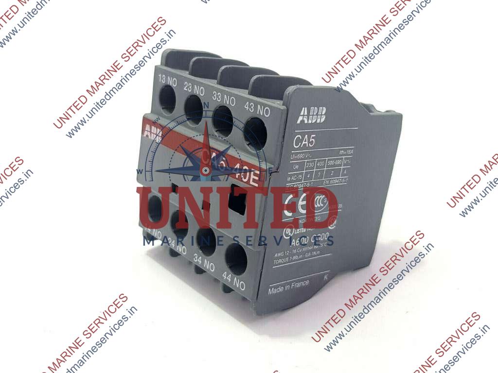 Abb Ca E Auxiliary Contact Block Ca Sbn R Set Of