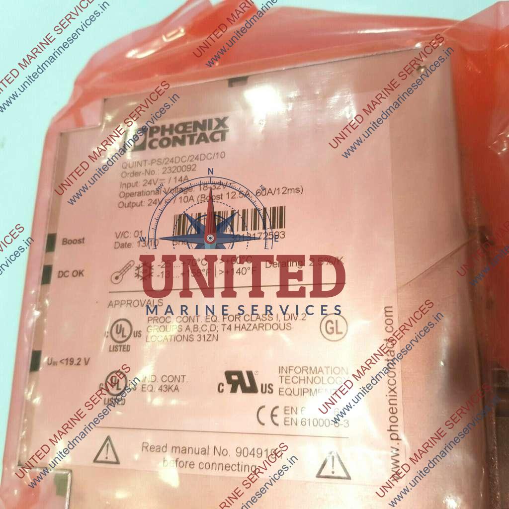 PHOENIX CONTACT D-32825 BLOMBERG QUINT-PS/24DC/24DC/10 INDUSTRIAL ...