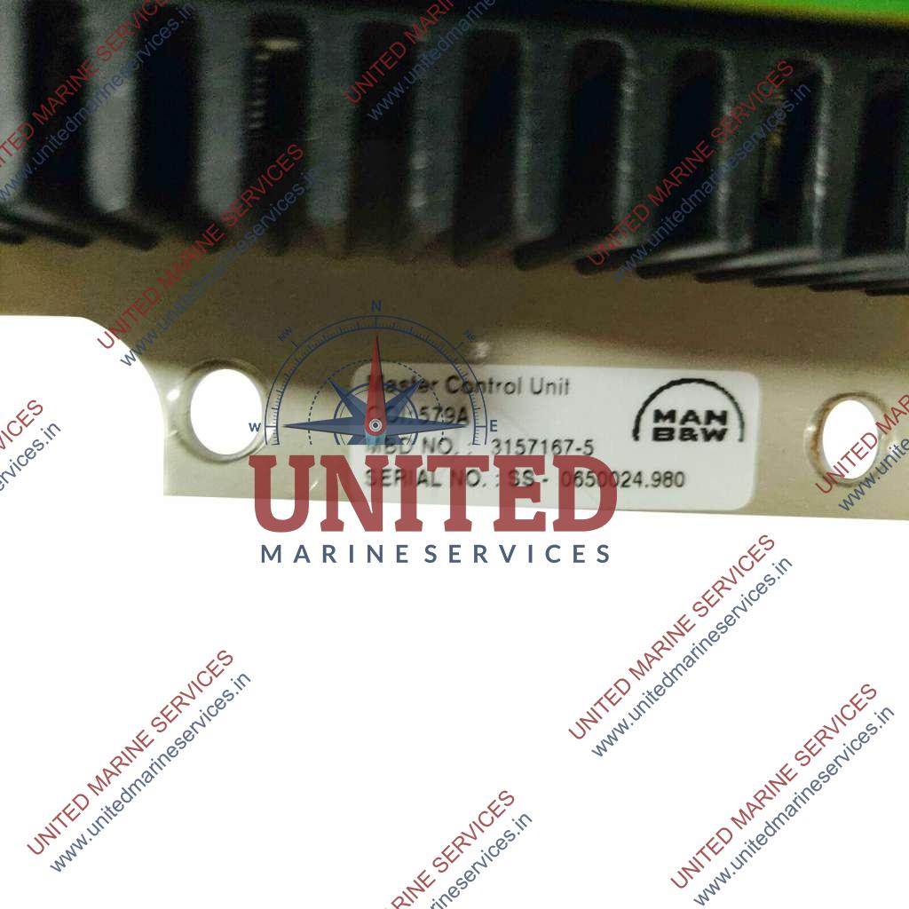 MAN B&W 3157167-5 REV 1.2 MASTER CONTROL UNIT (NEW) | United Marine ...