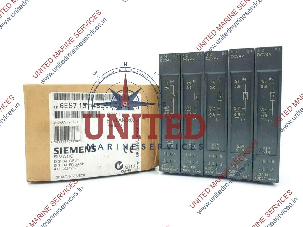 Siemens 6es7 131 4bd01 0aa0 Digital Input Module Simatic S7 United Marine Services