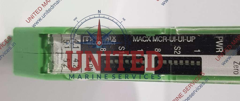 PHOENIX CONTACT MACX MCR-UI-UI-UP CONFIGURABLE 3-WAY ISOLATING ...