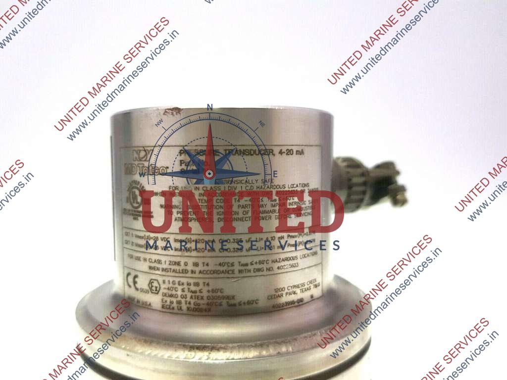 MD TOTCO 4022186010MS00S PRESSURE TRANSDUCER 10000 PSI REV 02