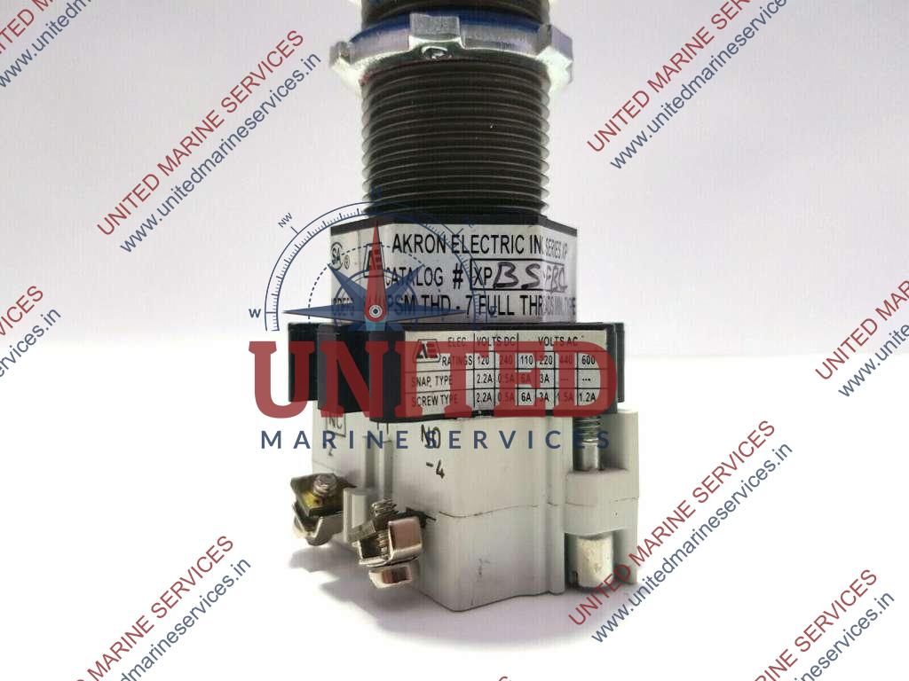 AKRON ELECTRIC XPBSFBC EXPLOSION PROOF PUSH BUTTON SWITCH United