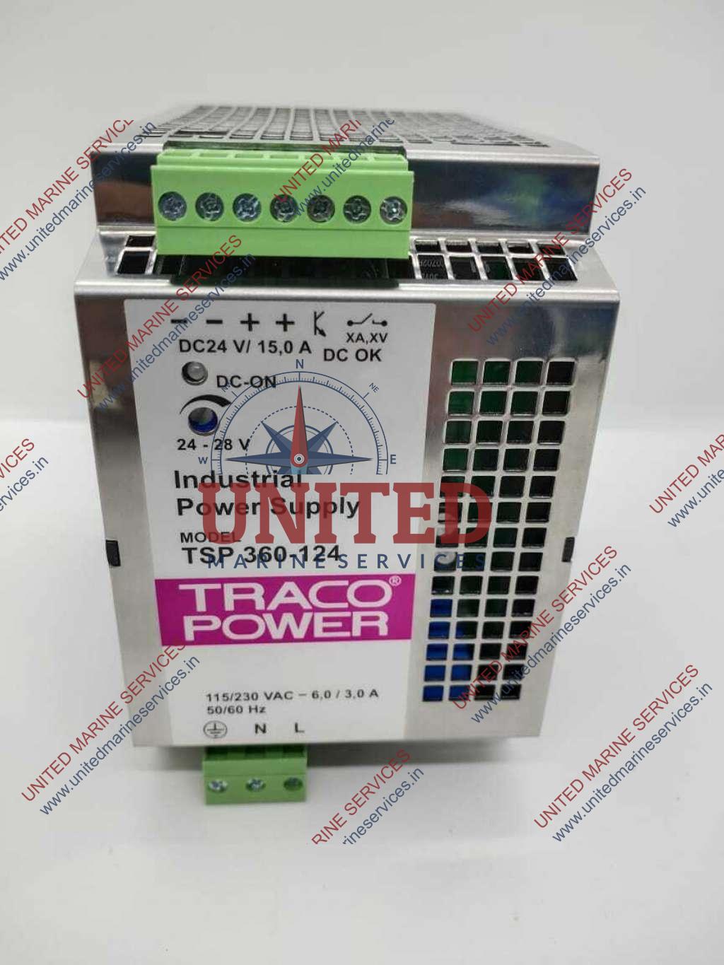 TRACO POWER TSP360124 INDUSTRIAL POWER SUPPLY United Marine Services