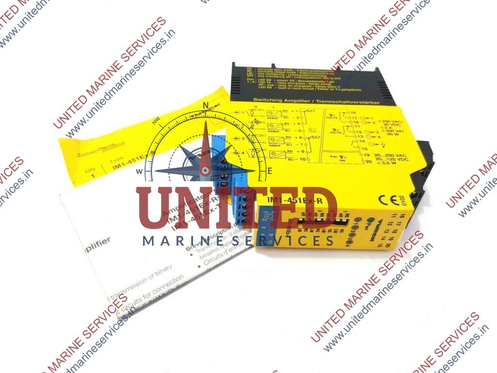 TURCK IM1451ExR ISOLATING SWITCHING AMPLIFIER IM1451EXR / FAST SHIPPING United Marine Services