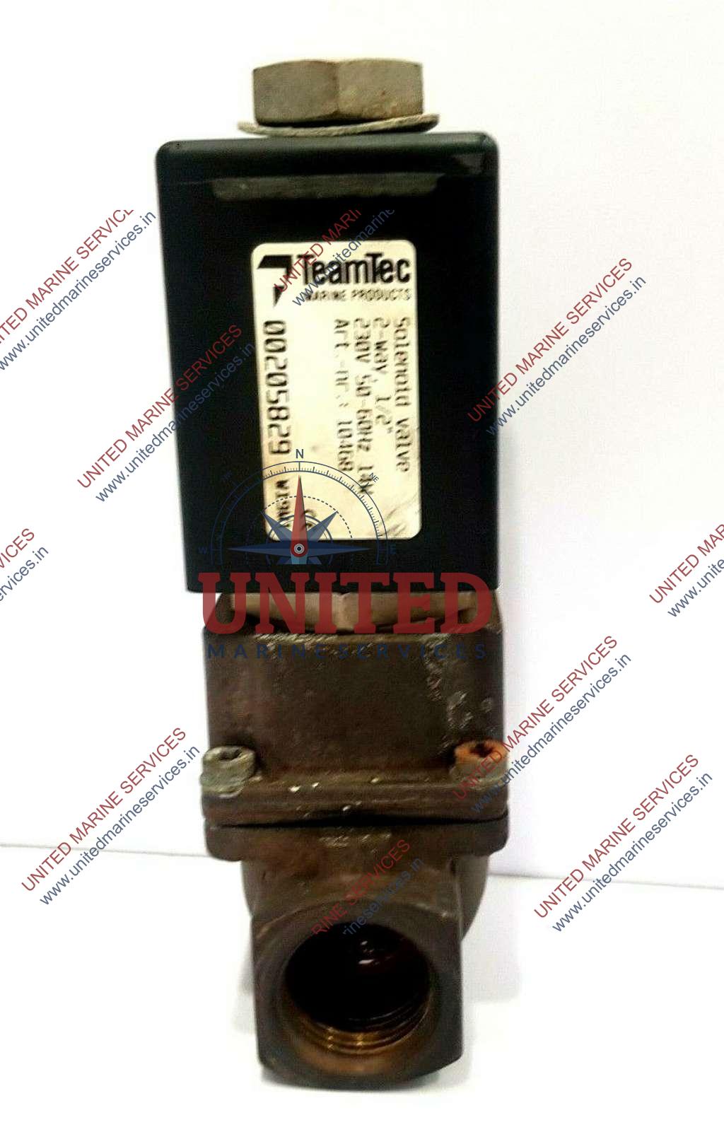 TEAMTEC MARINE ART.NO.10468 2WAY 1/2 SOLENOID VALVE 230V AC 5060 HZ