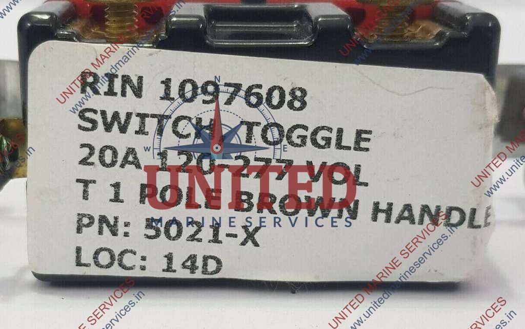 HUBBELL TOGGLE SWITCH 5021X United Marine Services