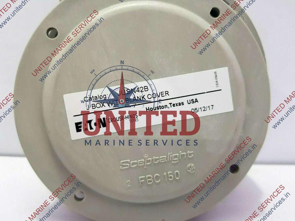 EATON CROUSE HINDS SERIES JUNCTION BOX WITH BLANK COVER JUSN42B