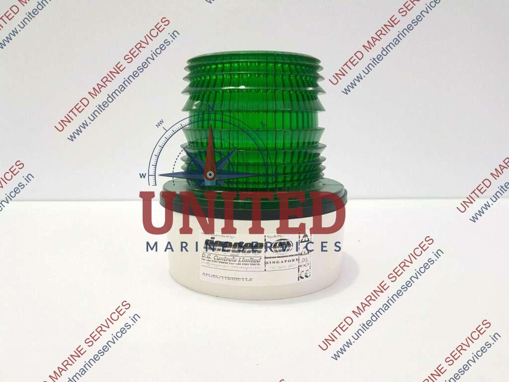 DEEGEE GREEN BEACON LAMPS 115V AC United Marine Services