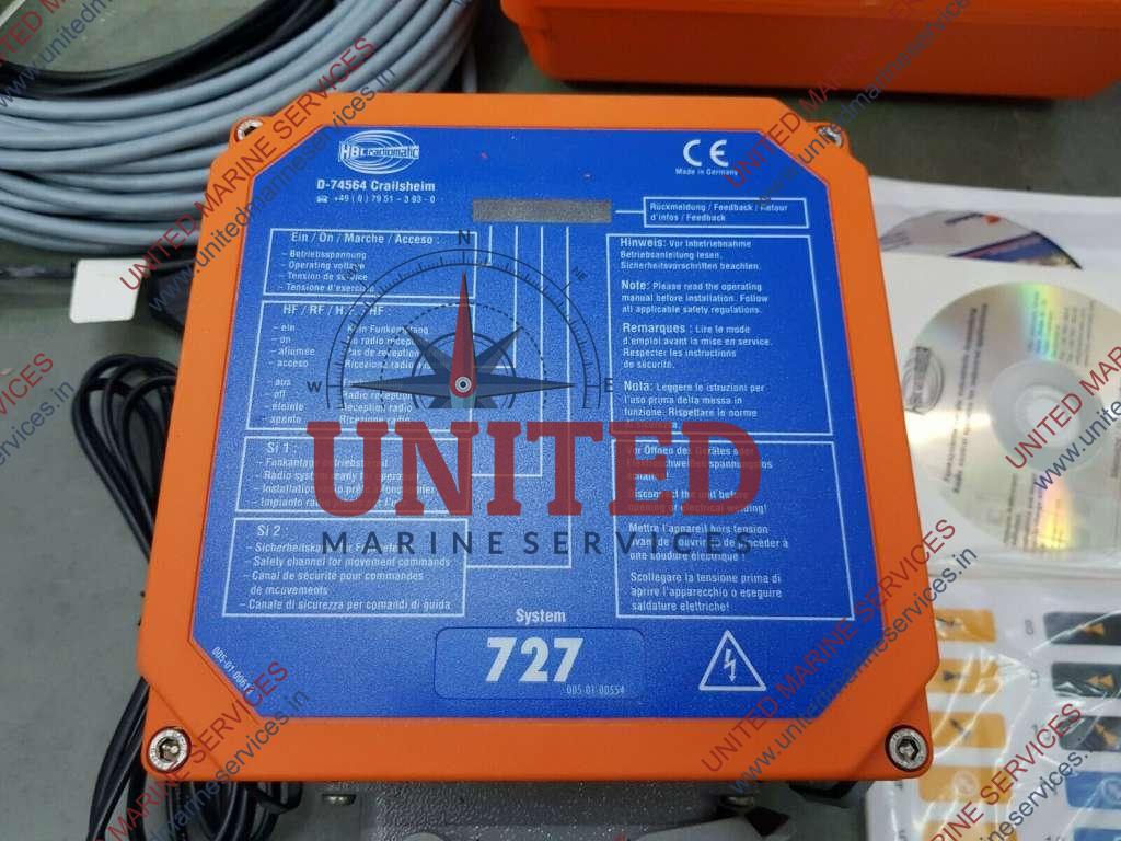 HBC RADIOMATIC 727 RADIO RECEIVER SPECTRUM CRANE REMOTE CONTROL UNIT 