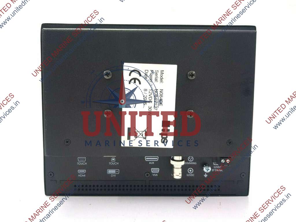 HPS N084DE INDUSTRIAL VESA MOUNT TFT 8.4" DISPLAY United Marine Services