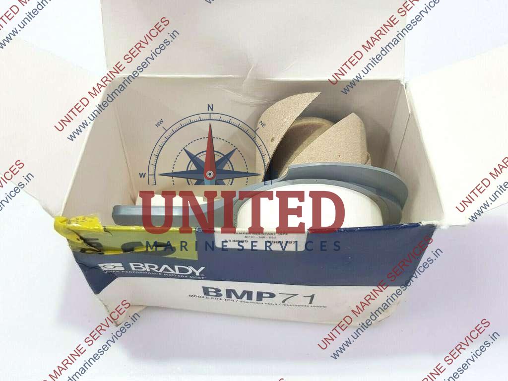 BRADY M71C500530 TAMPER RESISTANT DESTRUCTIBLE VINYL LABEL TAPE BMP71