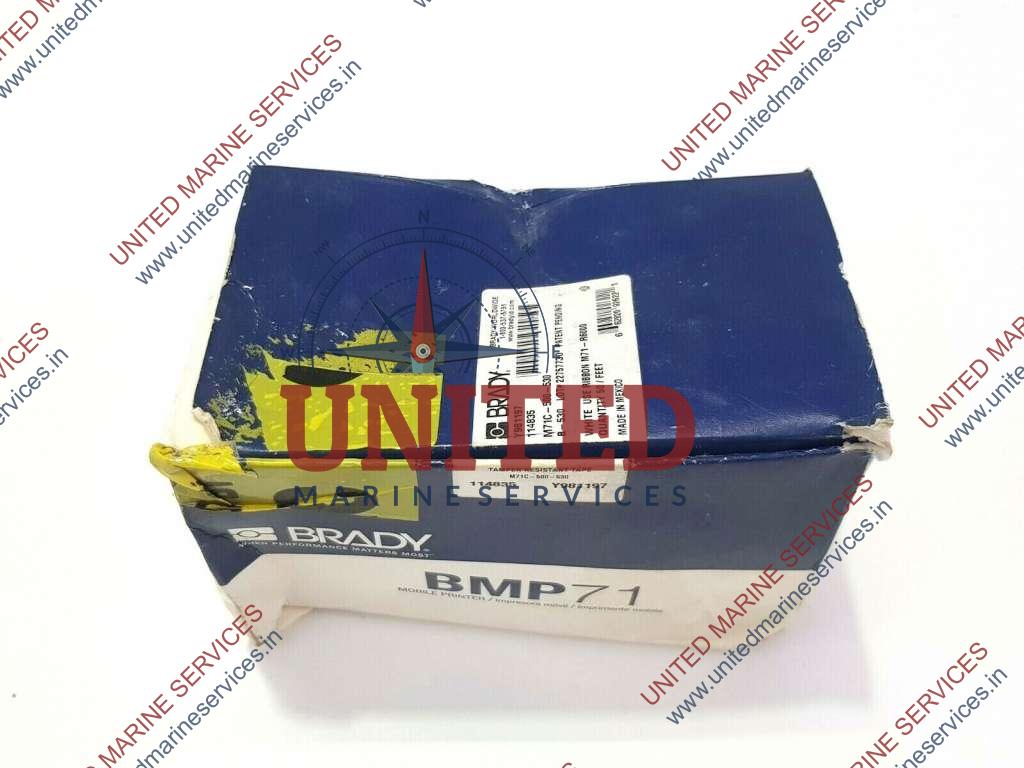BRADY M71C500530 TAMPER RESISTANT DESTRUCTIBLE VINYL LABEL TAPE BMP71