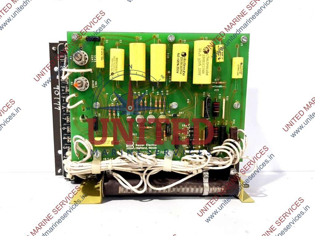 BASLER ELECTRIC STATIC VOLTAGE REGULATOR SR8A 2B16B3A United