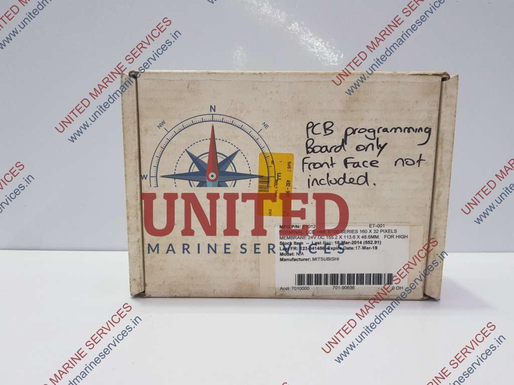 MITSUBISHI ELECTRIC E1012 PCB PROGRAMMING BOARD 06870A | United Marine ...