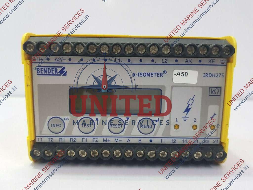 BENDER INSULATION MONITORING DEVICE AISOMETER® IRDH275435 United Marine Services