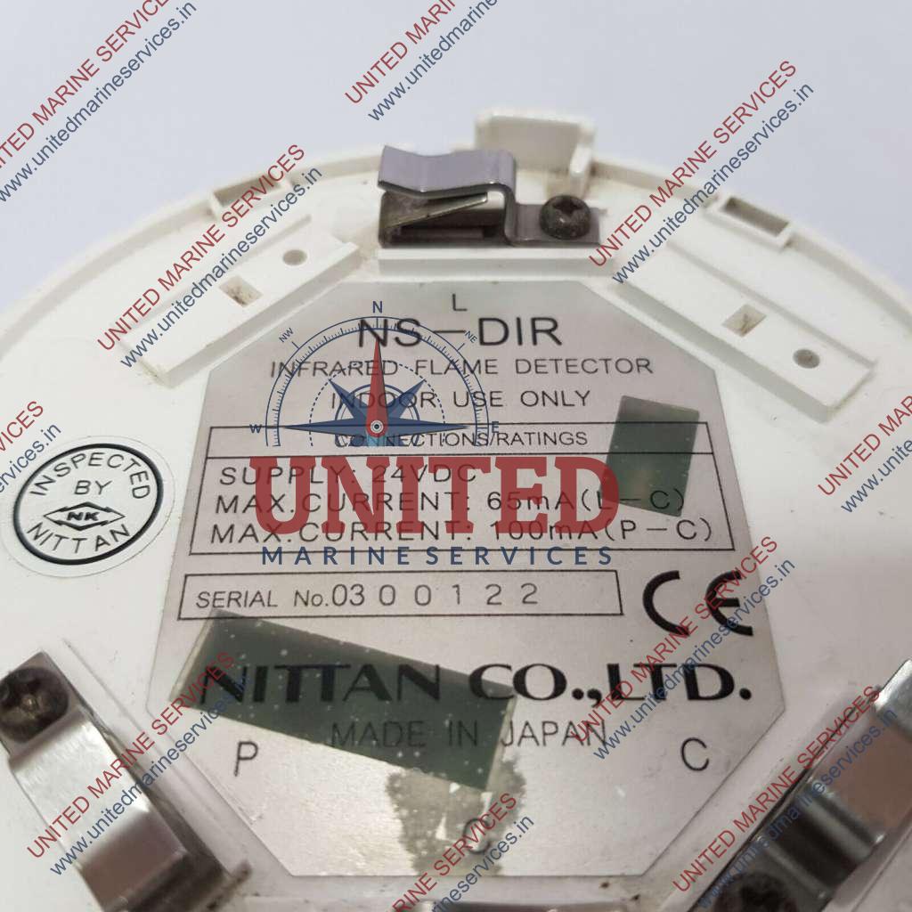 NITTAN NSDIR INFRARED FLAME DETECTOR NSDIR 24 VDC United Marine Services