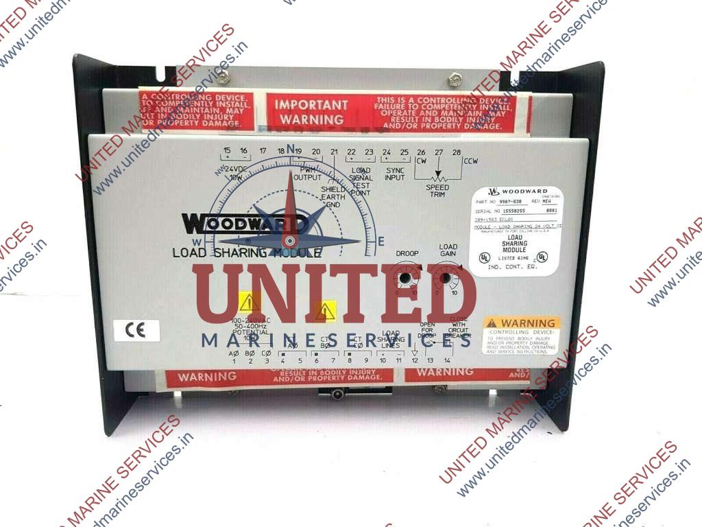 WOODWARD 9907-838 LOAD SHARING MODULE | United Marine Services