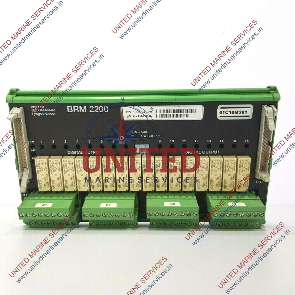 united marine services SAM ELECTRONICS BRM2200 LYNGSO MARINE 810.001.210-05 MODULE