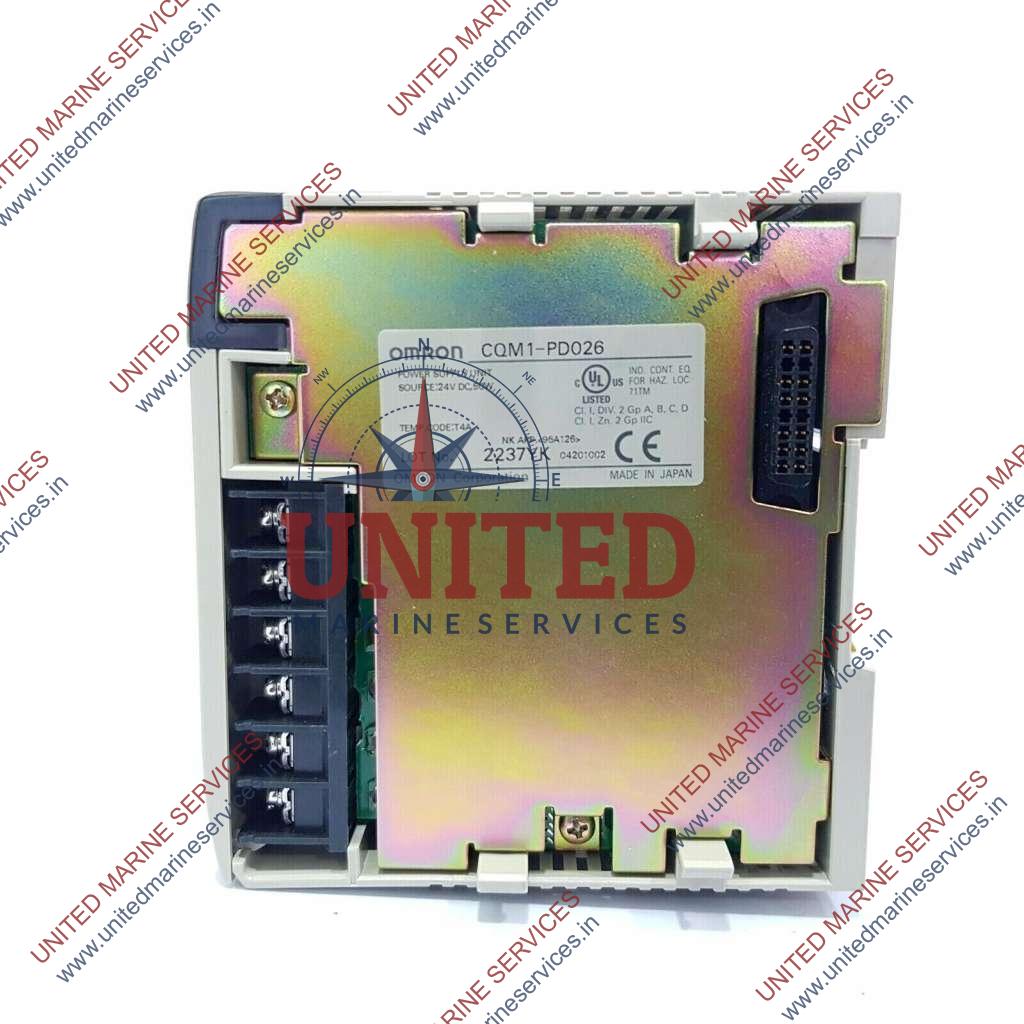 OMRON CQM1PD026 POWER SUPPLY UNIT 24V DC 50W United Marine Services