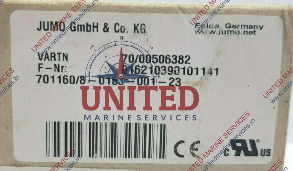 JUMO TEMPERATURE LIMITER/TEMPERATURE MONITOR TB/TW 701160/8-0513-001-23