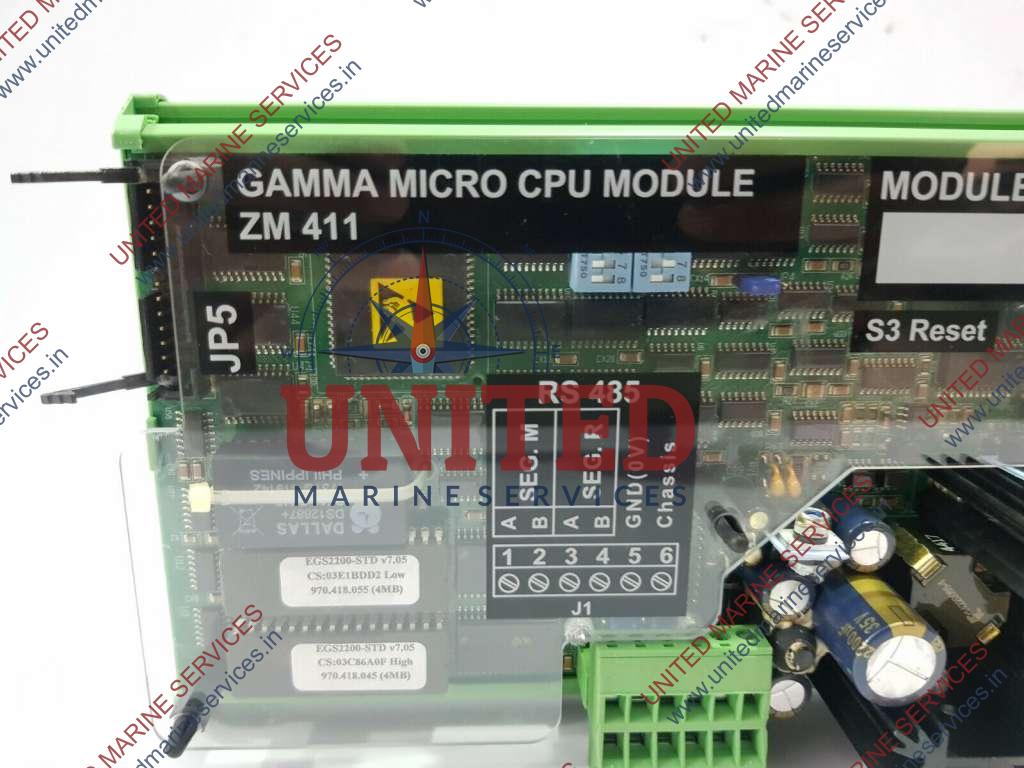 LYNGSO MARINE ZM 411 GAMMA MICRO CPU MODULE / ZM411 | United Marine ...
