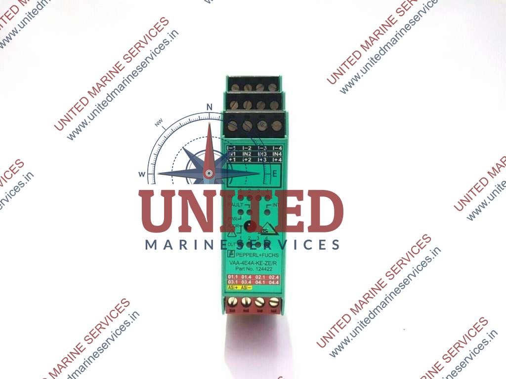 PEPPERL+FUCHS VAA-4E4A-KE-ZE/R INTERFACE SENSOR/ACTUATOR MODULE 124422 ...