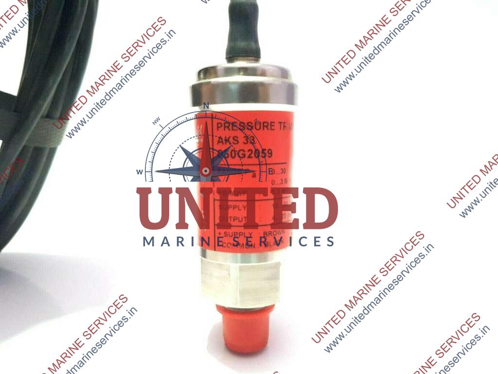 DANFOSS 060G2059 PRESSURE TRANSMITTER SENSOR AKS 33 0...30 BAR United
