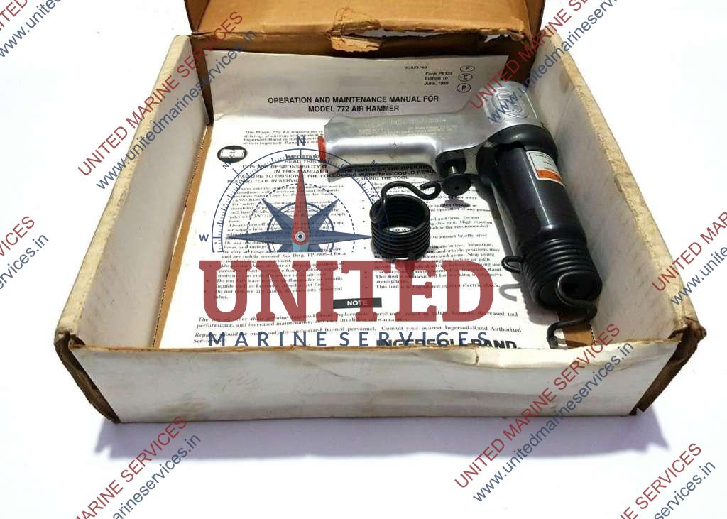INGERSOLL RAND 772 AIR HAMMER 90PSIG 6.2 BAR 3000 BPM United Marine