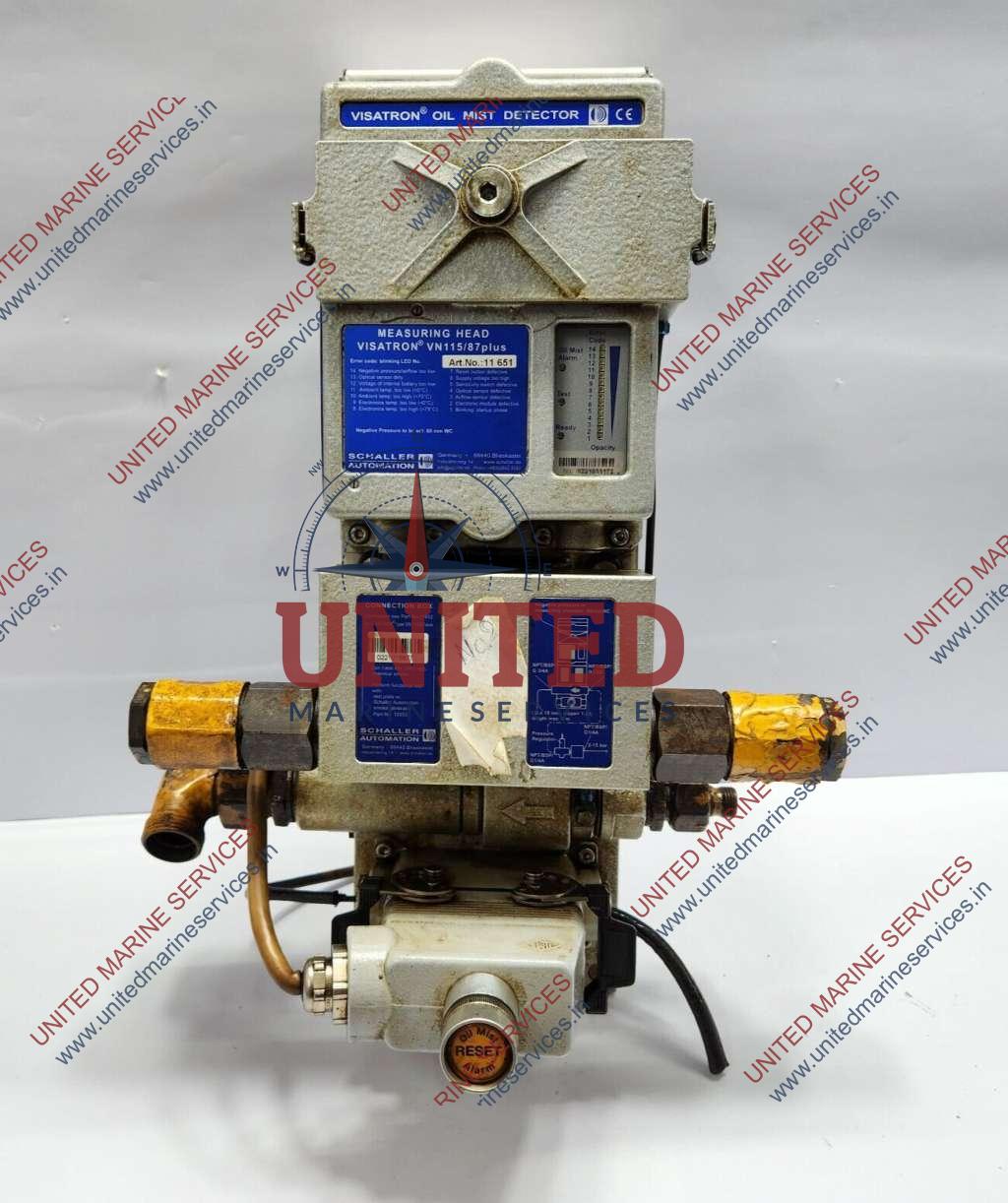 united marine services SCHALLER AUTOMATION VISATRON VN115/87 PLUS OIL MIST DETECTOR 11652