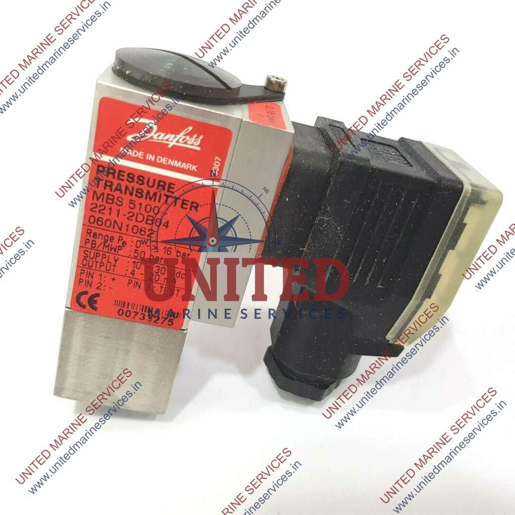 DANFOSS MBS 5100 22112DB04 PRESSURE TRANSMITTER 060N1062 016 BAR