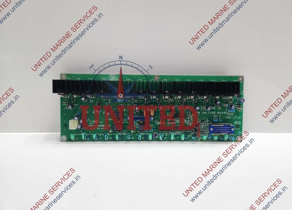 united marine services JRC CBD-1710 LOW VOLTAGE BOARD 6PCKD00634C