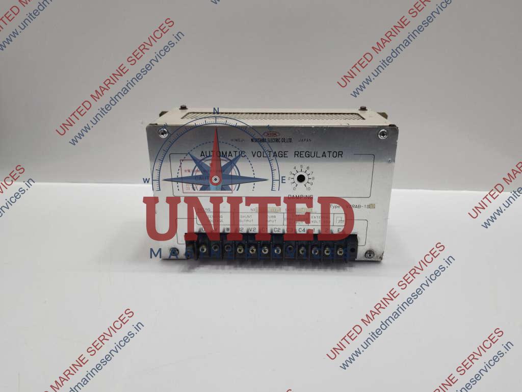 united marine services NISHISHIBA ELECTRIC VZRAB-1S (P) AUTOMATIC VOLTAGE REGULATOR