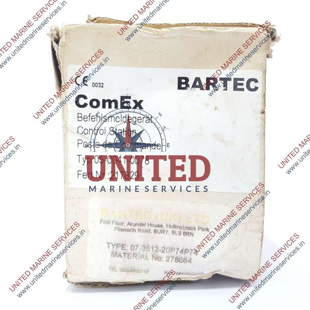 BARTEC COMEX CONTROL STATION 07-3512 D-97980 / 073512 690 V (NEW) | United  Marine Services