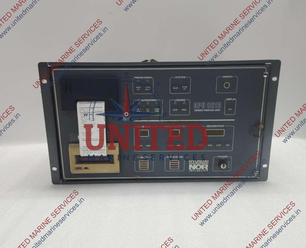 united marine services NORCONTROL KONGSBERG OPU 8810 ORDER PRINTER UNIT 8200003