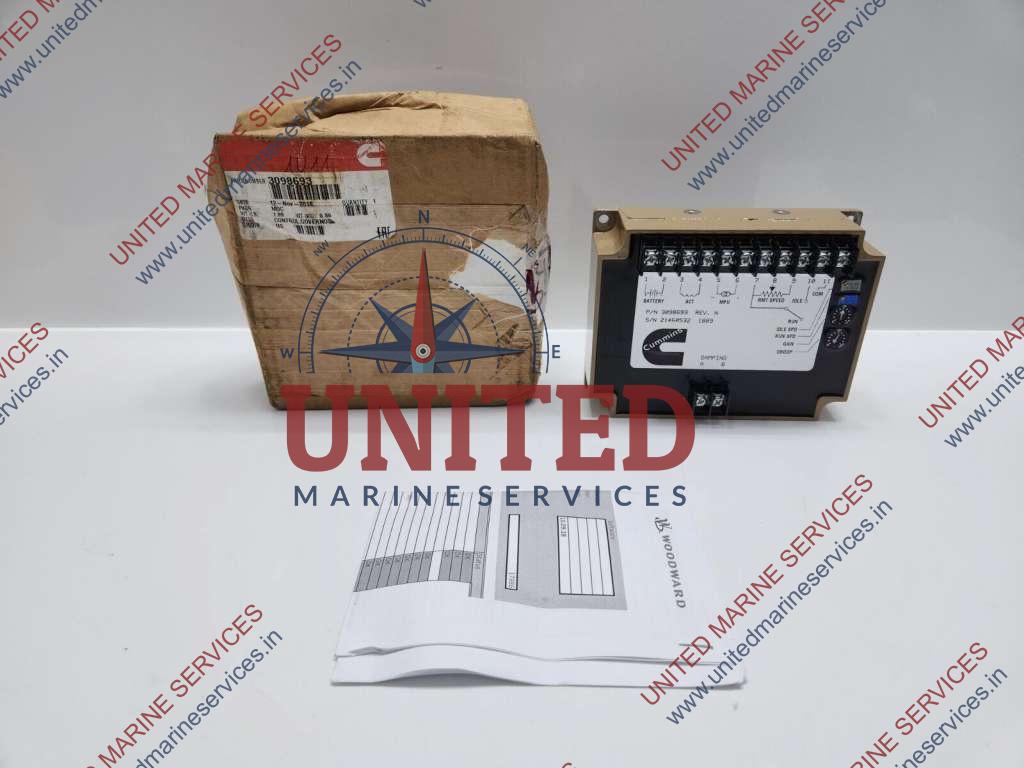 united marine services CUMMINS 3098693 GOVERNOR CONTROL REV N
