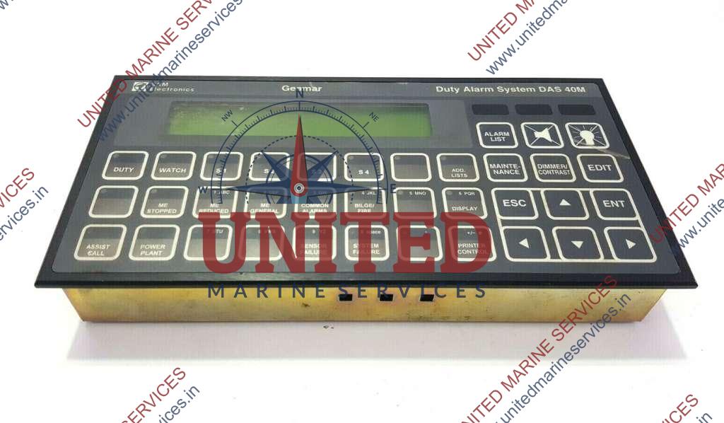 SAM ELECTRONICS GEAMAR DAS 40M DUTY ALARM SYSTEM LYNGSO MARINE United